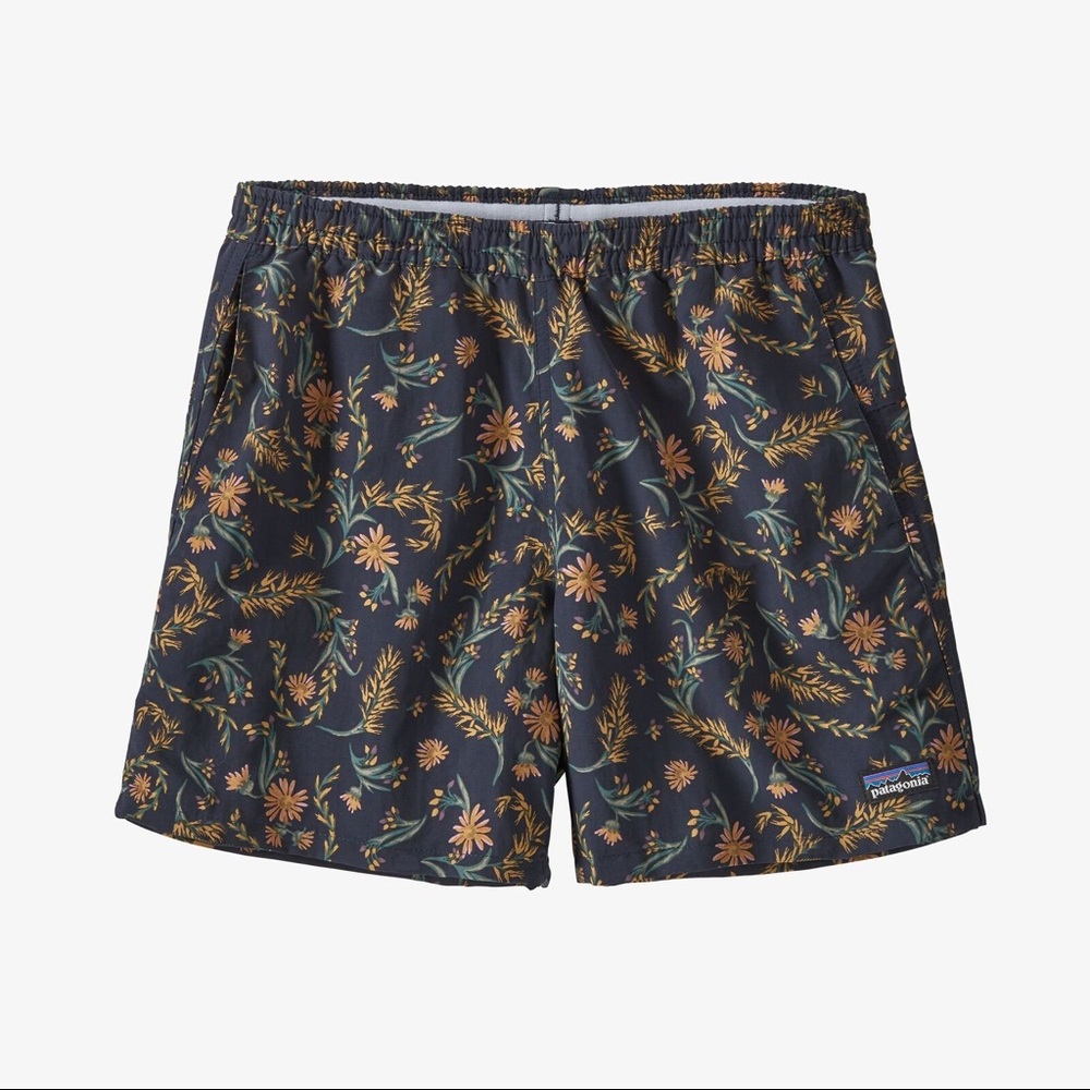 Patagonia Baggies Brown/Rust/Coral Shorts Sz L